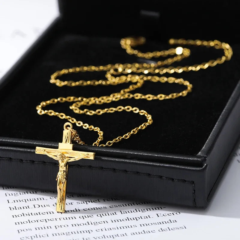 Aureli Jesus Crucifix – Gold