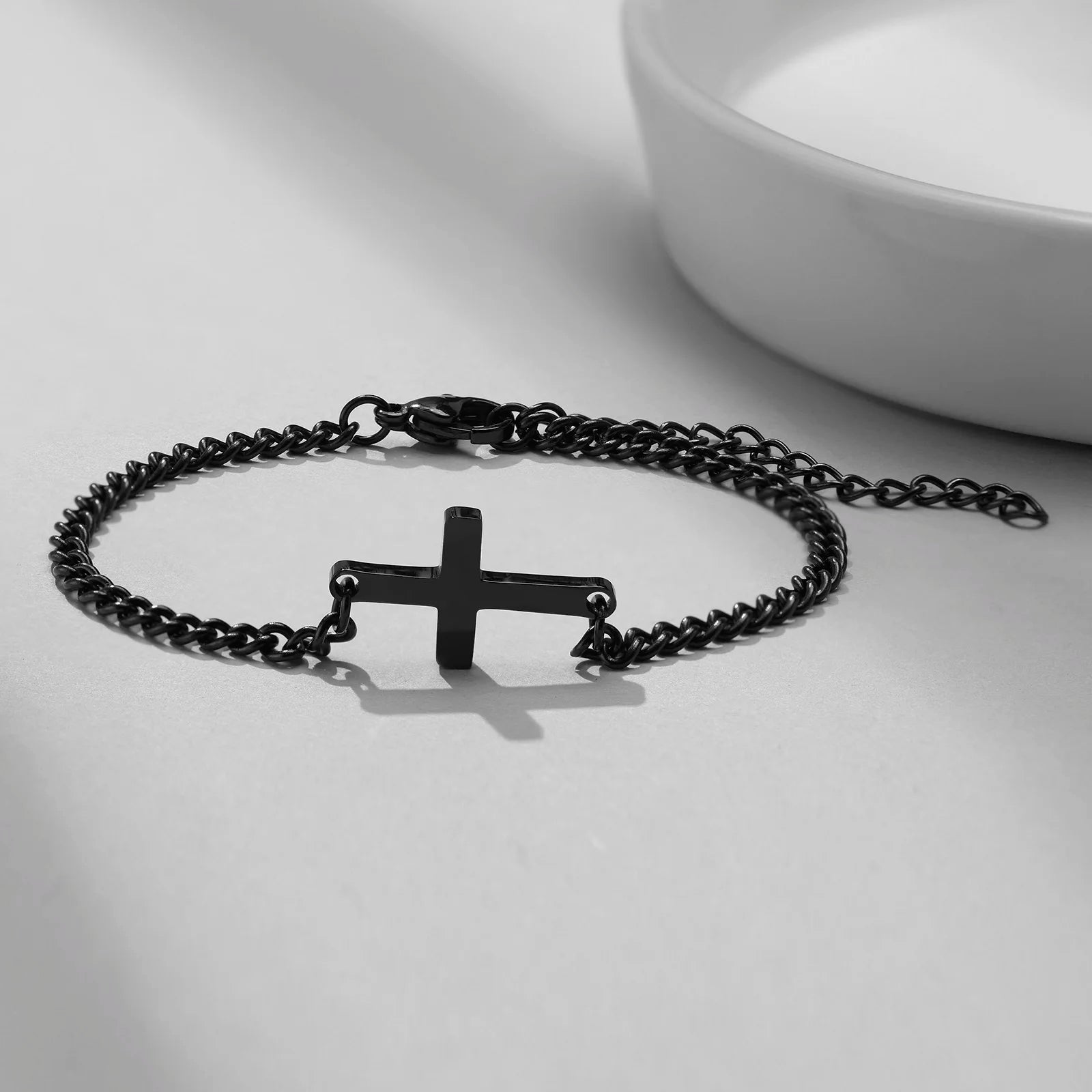 Aureli Signature Cross Bracelet
