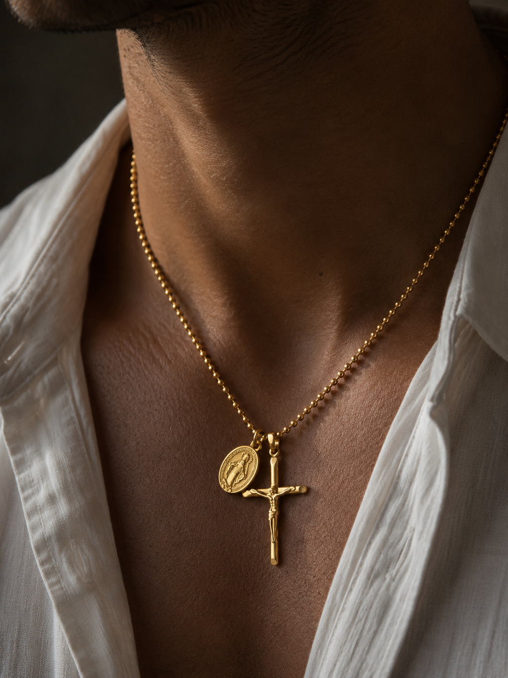 Aureli Devotion Chain – Gold